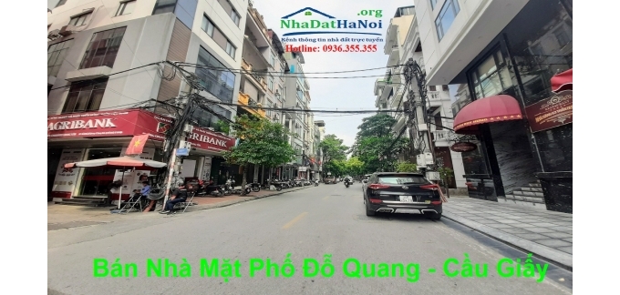 Bán nhà mặt phố Đỗ Quang